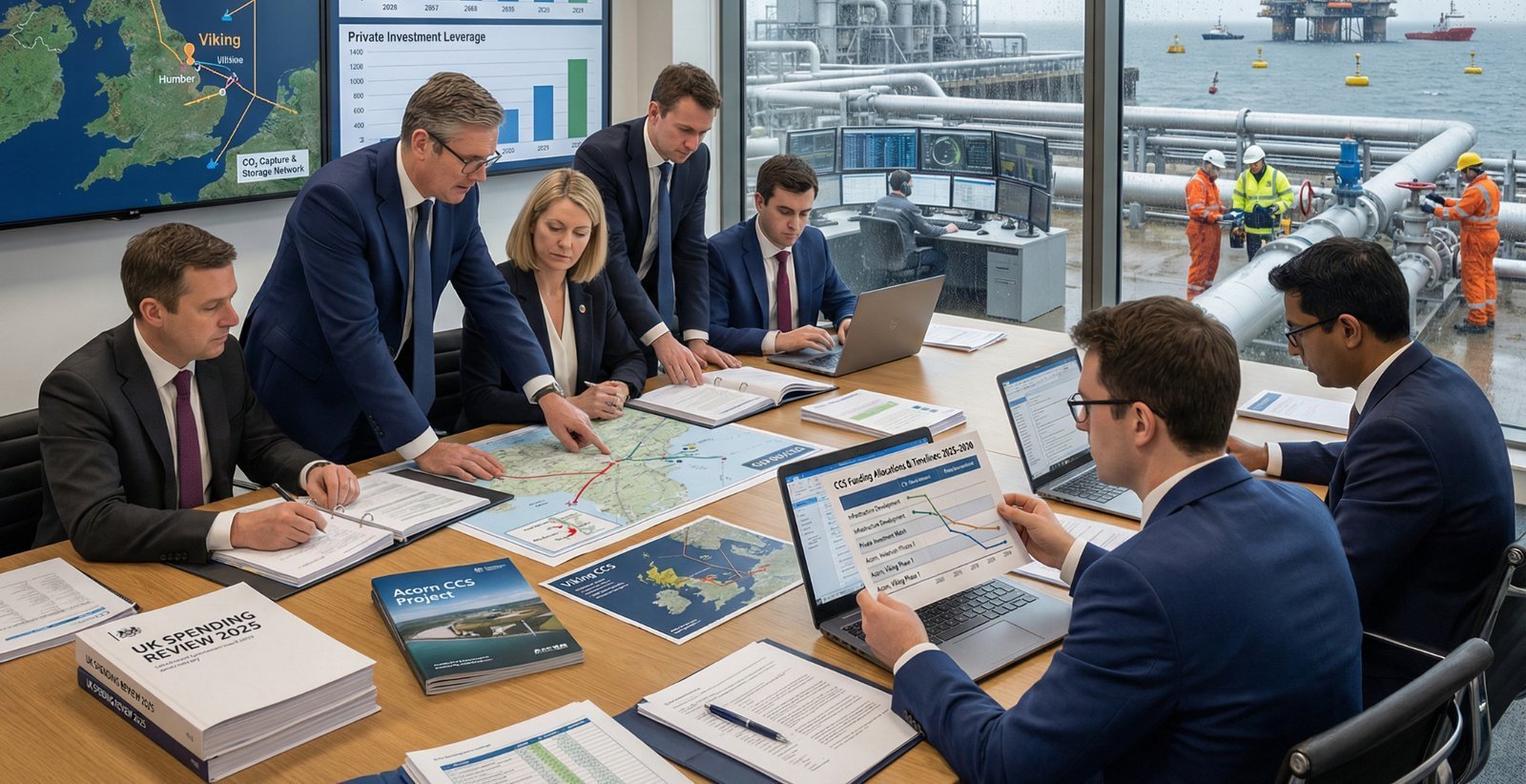 UK Government Boosts CCUS with £9.4 Billion Funding